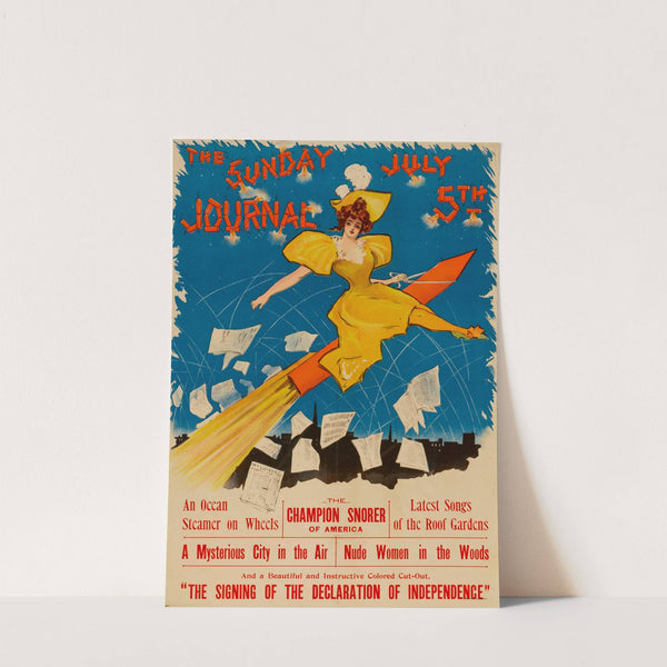 The Sunday Journal, July 5th, 1896 by Ernest Haskell