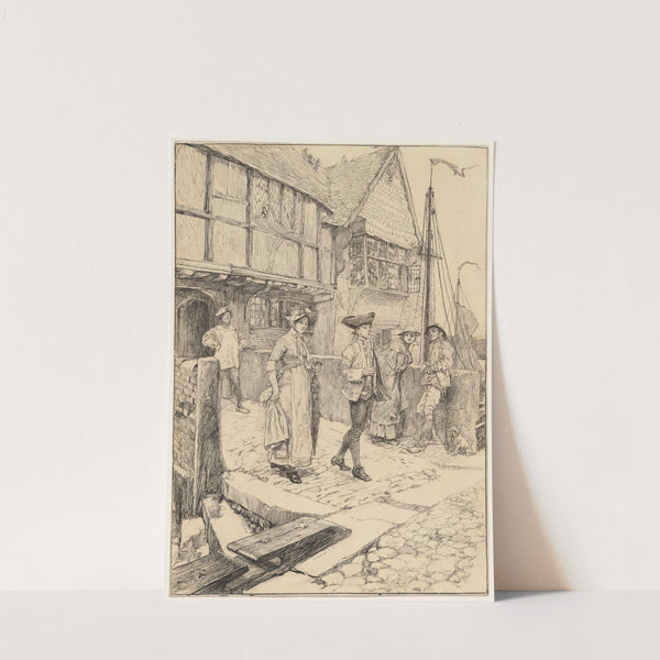 The Sunday Walk (ca. 1886) by Edwin Austin Abbey