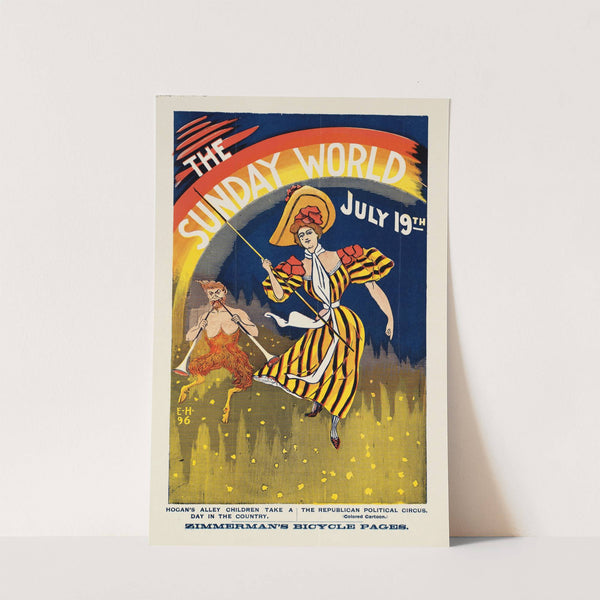 The Sunday world, July 19th (1896) by Ernest Haskell