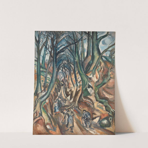 The Sunken Road in Winter (1913) by Emile Othon Friesz