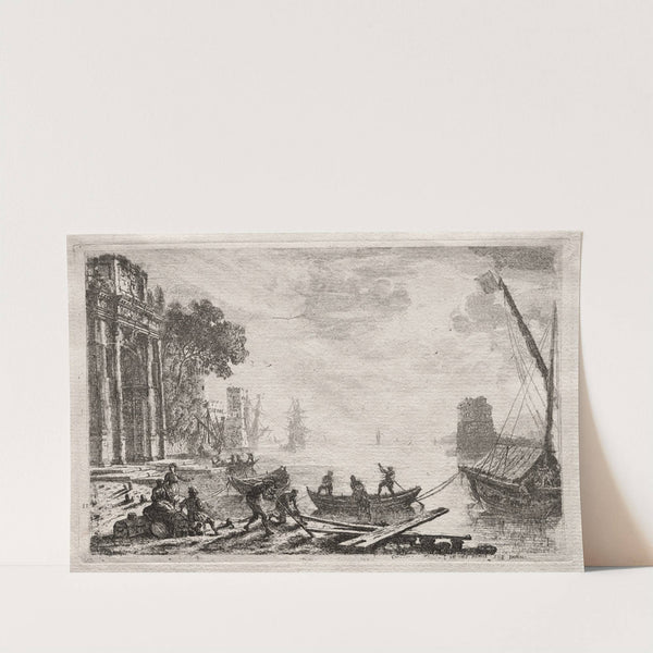 The Sunset (1634) by Claude Lorrain