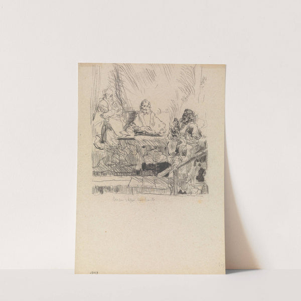 The Supper at Emmaus by James Ensor