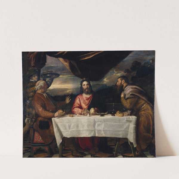 The Supper at Emmaus (c.1545) by Follower of Titian