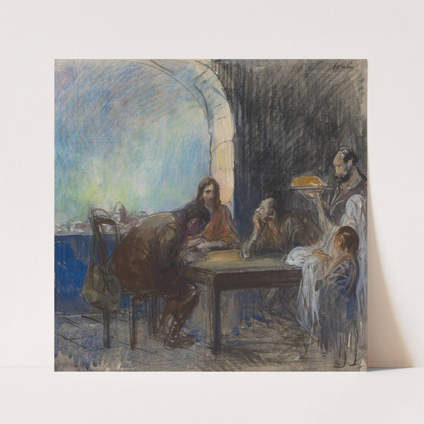 The Supper at Emmaus (c. 1912-1913) by Jean-Louis Forain
