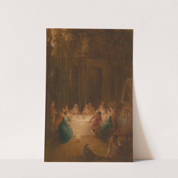 The Supper by the Fountain by Thomas Stothard