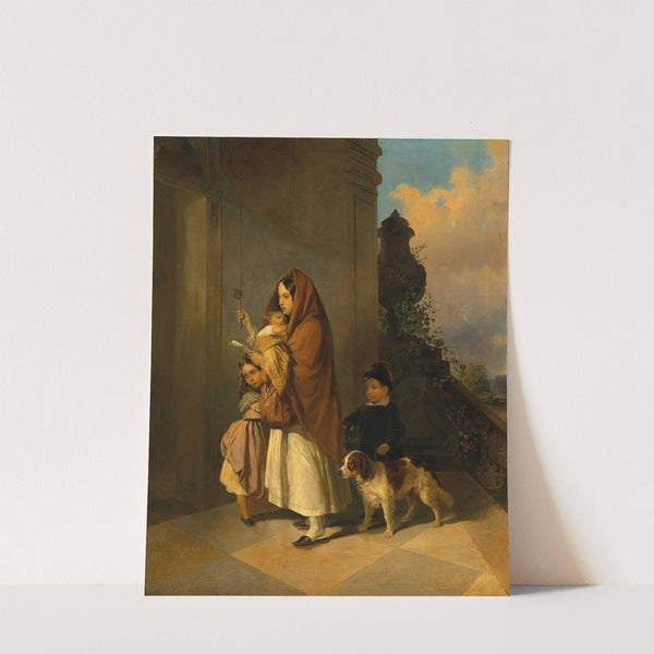 The Supplicants by Johann Matthias Ranftl