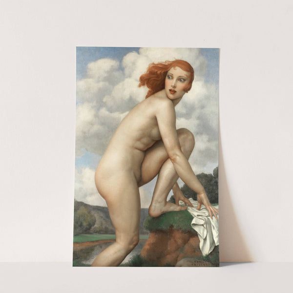 The surprised bather (Baigneuse surprise) by Adrien Thevenot