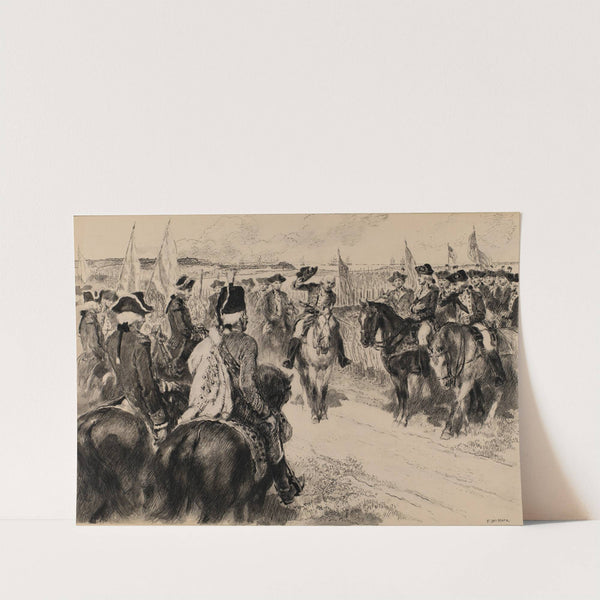 The Surrender of Cornwallis by F. Luis Mora