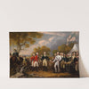 The Surrender of General Burgoyne at Saratoga, October 16 by John Trumbull
