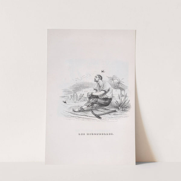 The Swallows by J. J. Grandville