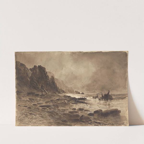 The swimmer by William Mathew Hodgkins