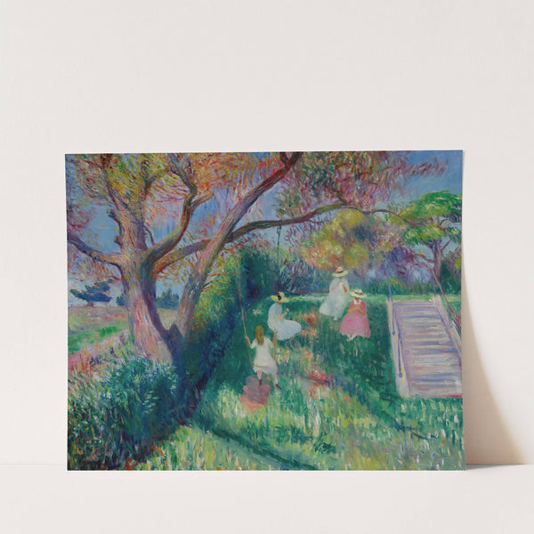 The Swing by William James Glackens