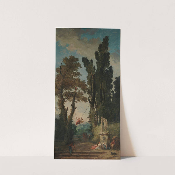 The Swing by Hubert Robert