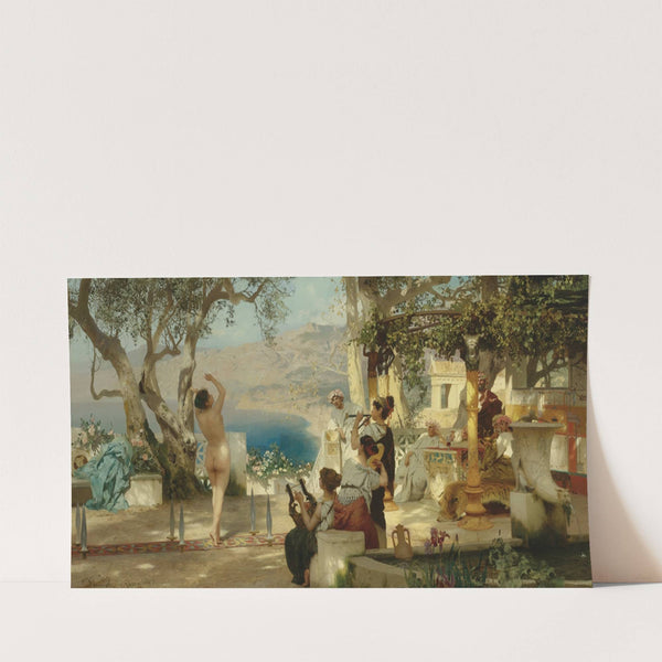 The sword dance (1887) by Henryk Siemiradzki