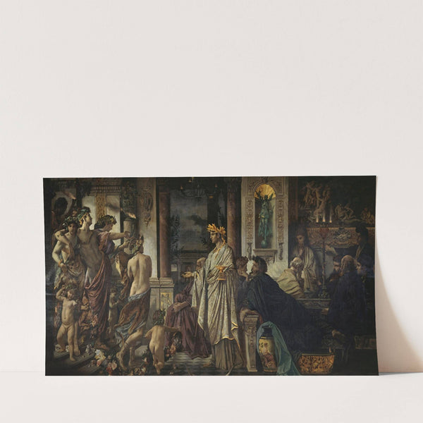 The Symposium (Second Version) (1871-1874) by Anselm Feuerbach
