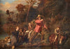 The Sywatter Family Fording a River (1855)