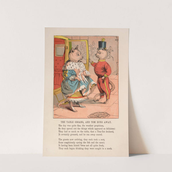 The table groans, and Tom runs away by McLoughlin Bros