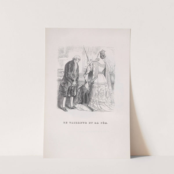 The Tailor and the Fairy by J. J. Grandville