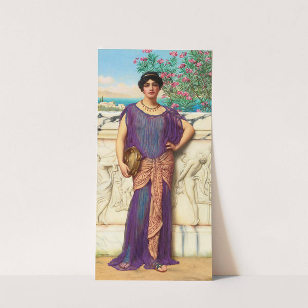 The Tambourine Girl by John William Godward