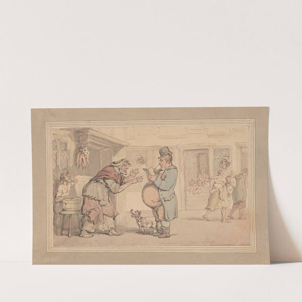 The tax collector by Thomas Rowlandson