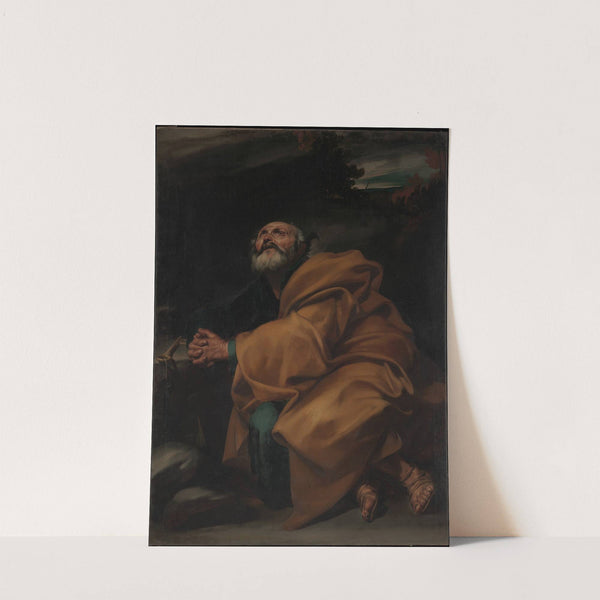 The Tears of Saint Peter (ca. 1612–13) by Jusepe de Ribera
