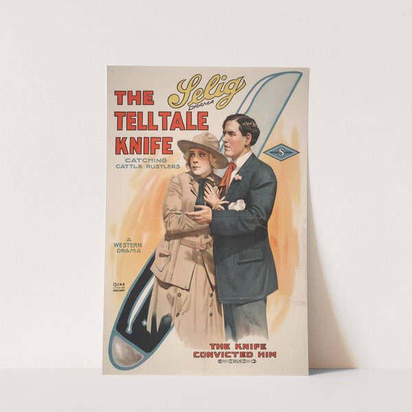 The tell tale knife Catching cattle rustlers. by Goes Litho. Co.