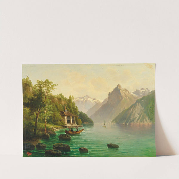 The Tellskapelle On Lake Lucerne by Anton Pick