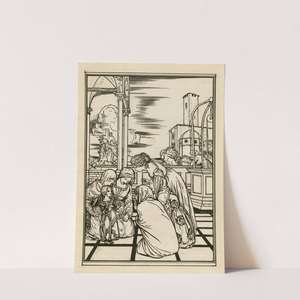 The Tempest; Act 1, scene 2 (1900) by Robert Anning Bell