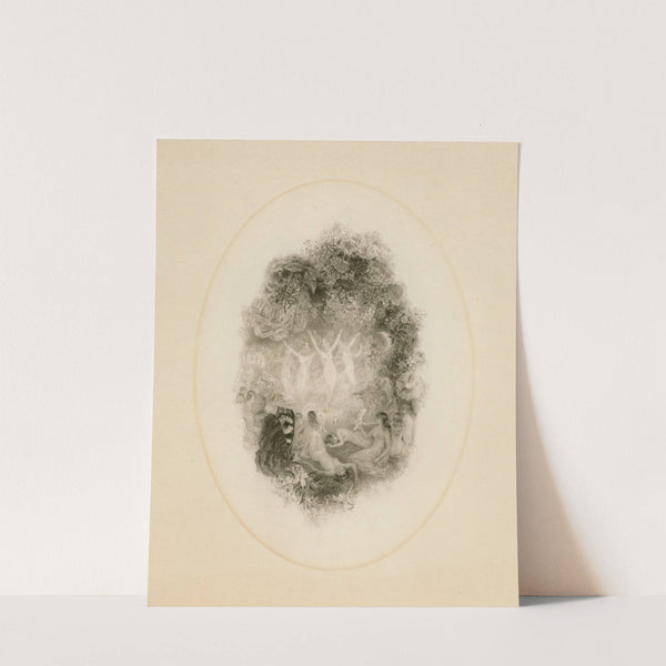 The tempest; act V, scene 1 ‘Under the blossom that hangs on the bough’ (1887) by Etheline Eva Dell