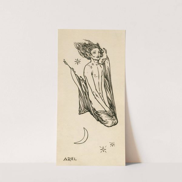 The Tempest; Ariel (1900) by Robert Anning Bell