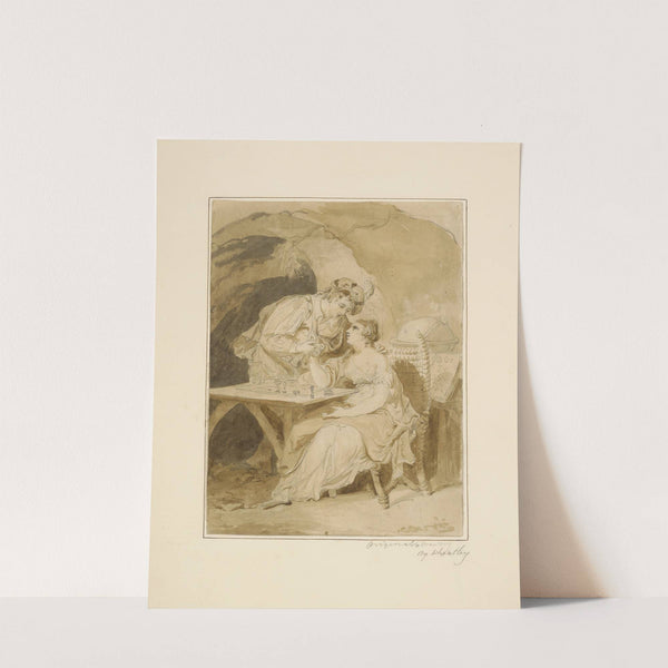 The tempest, Ferdinand and Miranda, act 5, scene 1 by Francis Wheatley