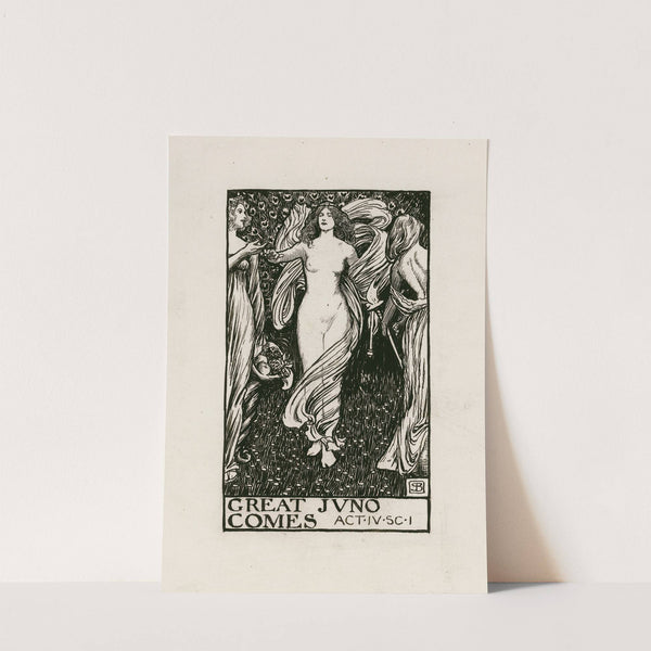 The Tempest; Great Juno comes Act IV Scene I (1900) by Byam Shaw