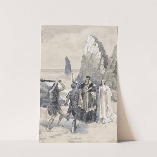 The tempest ; I, 2, as performed at His Majesty’s Theatre (1900-1904) by A.M. Faulkner