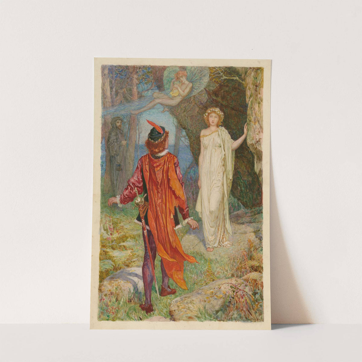 The tempest, I, 2 (1892) by Henry Justice Ford