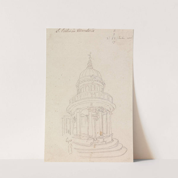 The Tempietto in San Pietro in Montorio, Italy by Henry Swinburne