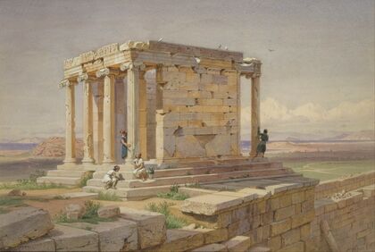 The Temple of Athena Nike. View from the North-East