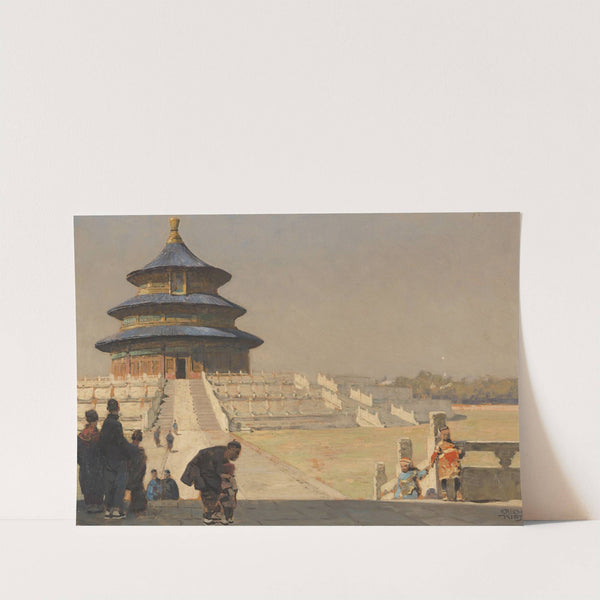 The Temple of Heaven in Beijing by Erich Kips