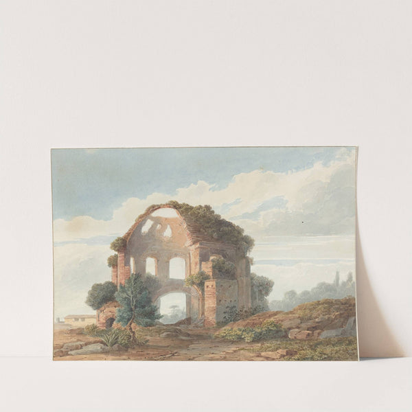 The Temple of Minerva Medica by French School