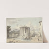 The Temple of Vesta in Rome (c. 1809 - c. 1812) by Josephus Augustus Knip