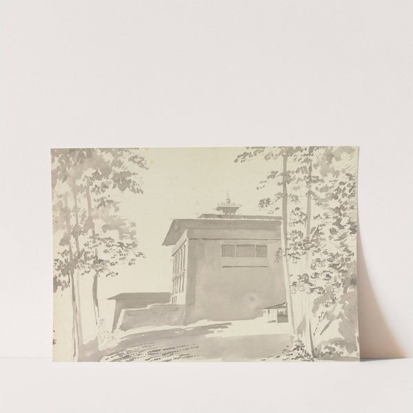 The Temple of Wangdutse by Samuel Davis