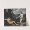 The Temptation Of Adam And Eve by Laurentius de Neter