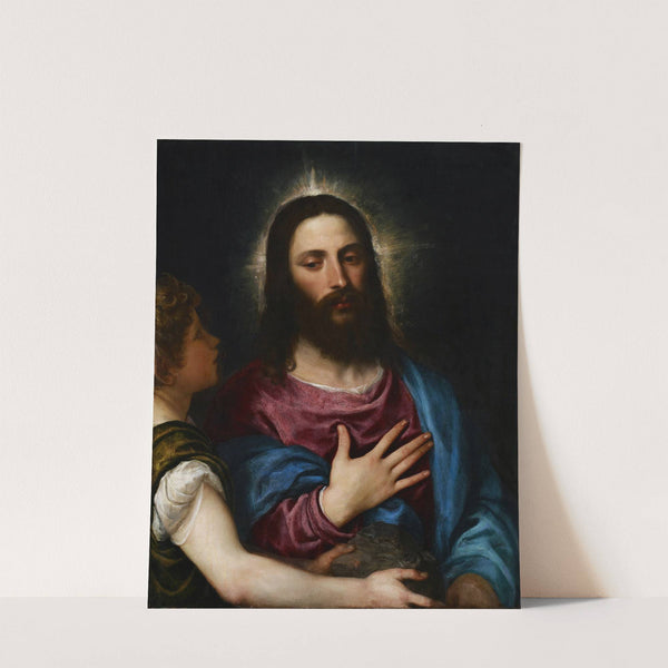 The Temptation of Christ by Titian