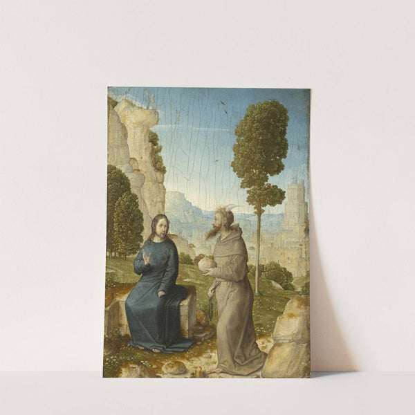 The Temptation of Christ by Juan de Flandes