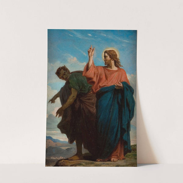 The Temptation of Christ by the Devil by Félix-Joseph Barrias