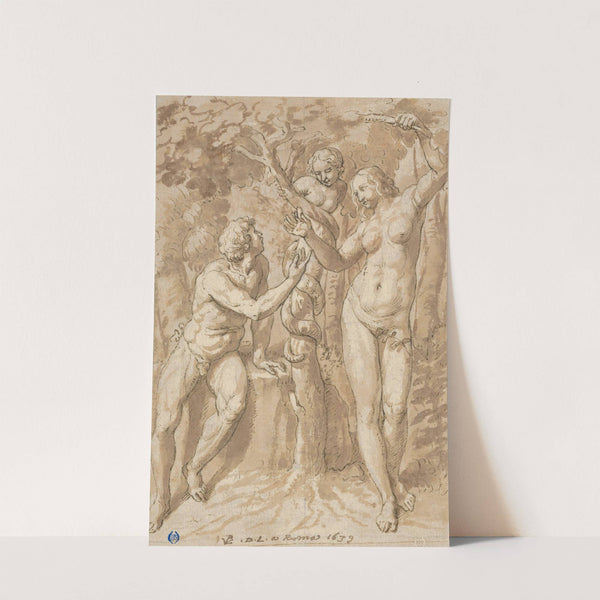 The Temptation of Eve (1639) by Peter van Lint