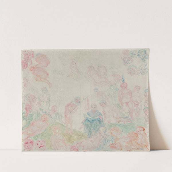 The Temptation of Saint Anthony the Great by James Ensor