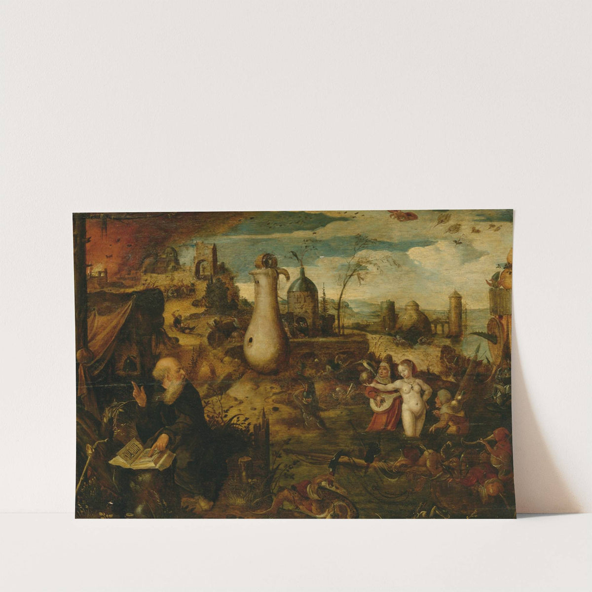 The Temptation Of St. Anthony by Pieter Huys