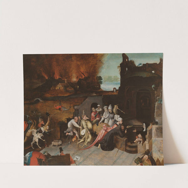 The Temptation of St Anthony by After Hieronymus Bosch