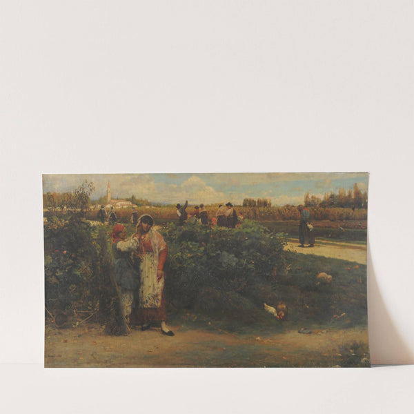 The tendrils of the feast (1887) by Luigi Nono