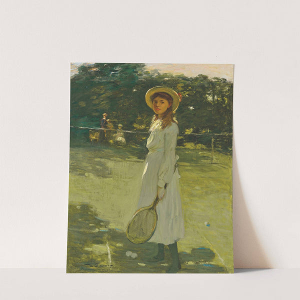 The tennis player by Mark Senior